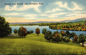 Connecticut Torrington Bantam Lake General View 1948