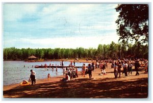 1958 Chippewa Park Fort William Ontario Canada Vintage Posted Postcard