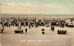 Rhyl Wales The Merrie Men c1910 Postcard G19