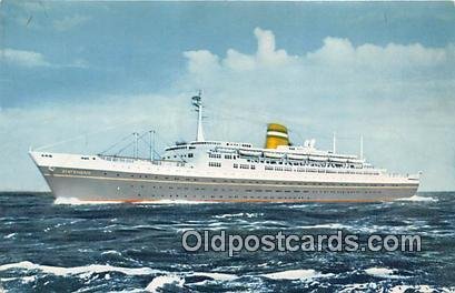 SS Statendam Holland America Line Ship Unused 