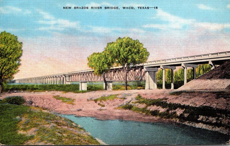 Texas Waco New Brazos River Bridge