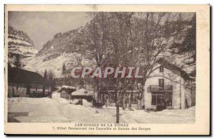 Old Postcard Gorge Diosaz Hotel Restaurant waterfalls and gorges entry