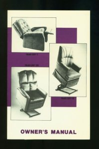 Penox Technologies Medi-Lift Chair Owner's Manual