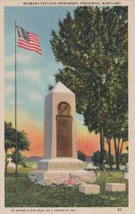 Maryland Frederick Barbara Fritchie Monument