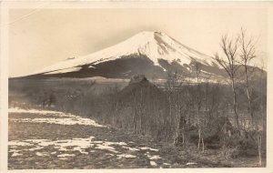 Lot 52  new zealand Taranaki Mount Egmont real photo