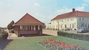 Vintage Postcard kings Cliff Hotel Holland on Sea Essex posted 1974