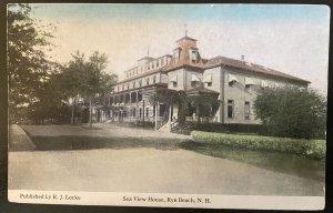 Vintage Postcard 1916 Sea View House, Rye Beach, New Hampshire (NH)