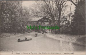 France Postcard - Lyon, Parc De La Tete d'Or, La Riviere Et Le Pont  RS37230