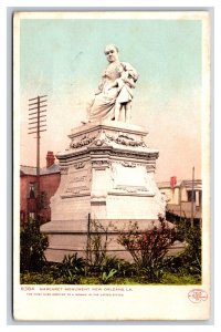 Margaret Gaffney Haughery Monument New Orleans Detroit Publishing Postcard Y1