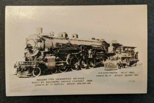 Mint Vintage Locomotive No 4328 Southern Pacific Company 1930 CP Huntington RPPC