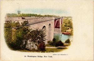 CPA AK Washington Bridge NEW YORK CITY USA (790199)