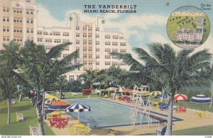 MIAMI BEACH, Florida, 30-40s;The Vanderbilt Hotel, Swimming Pool