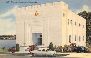 Masonic Temple Lakeland, Florida USA Unused 