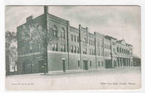 City Hall Topeka Kansas 1905c postcard