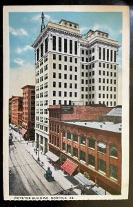 Vintage Postcard 1915-1930 Royster Building, Norfolk, Virginia (VA)