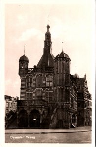 Netherlands Deventer Waag Vintage RPPC 09.69