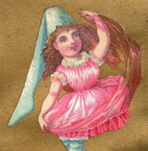 1880s Darlington Runk & Co. Hosiery Dept. Adorable Girls Lot Of 5 P210