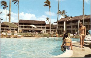 Postcard Hawaii Kauai -Kona - Islander Inns - Swimming Pool