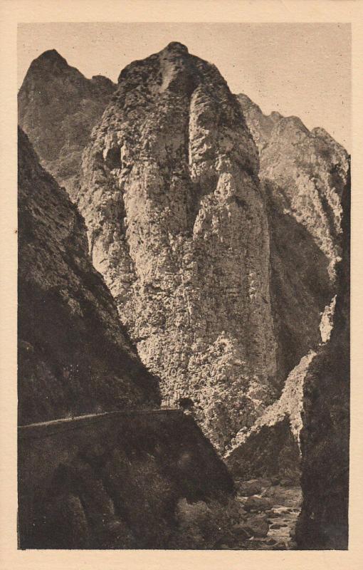 Algeria Chabet El Akra gorge early postcard