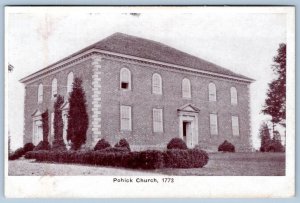 1920's POHICK CHURCH LORTON VIRGINIA WHERE GEORGE WASHINGTON WORSHIPPED POSTCARD