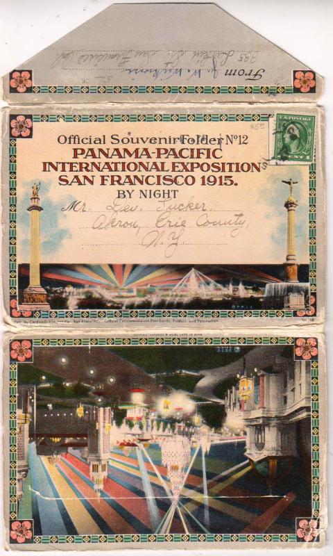 Folder - Panama California Expo, San Diego 1915