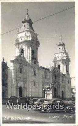 LA Basilica Lima, Peru Unused 