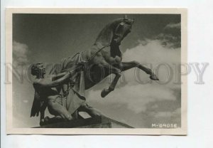 435802 USSR Leningrad sculpture on Anichkov bridge early Lenfotohudozhnik photo