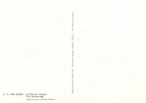 Art Postcard - Vincent Van Gogh - The Drawbridge  - RR9472 