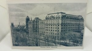 Vintage Postcard Windsor Hotel Montreal Canada