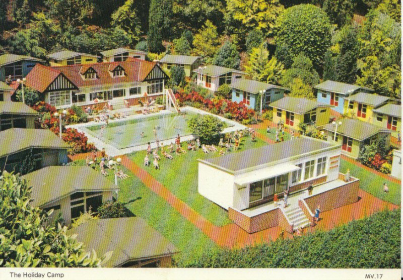 Model Village Postcard - Unknown Location - The Holiday Camp - Ref TZ5369