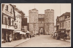 Kent Postcard - West Gate, Canterbury   RS3648