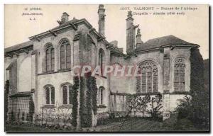 Old Postcard The Coast Valmont From Ruins & # 39Abbaye Chapel Apse