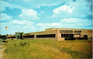 Postcard NJ Camden Courier-Post Building