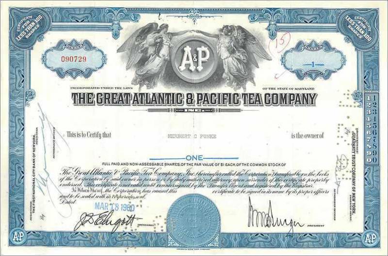 Coupon Share Action The Great Atlantic & Pacific Tea Company Ange Angel Femme