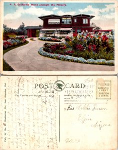 Calif. Home amongst the Flowers(14979