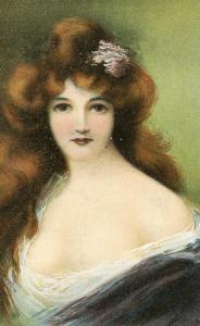 Brunette Lady   *Artist Signed: Asti