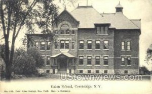 Union School - Cambridge, New York NY  