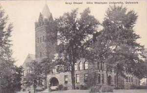 Ohio Delaware Gray Chapel Ohio Wesleyan University Albertype