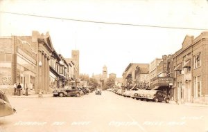 Crystal Falls Michigan Superior Avenue Real Photo Vintage Postcard AA56740