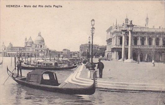 Italy Venezzia Molo dal Rio della Paglia