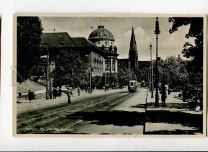 3142944 Poland Poznan Germany POSEN Church Paulikirche TRAM OLD