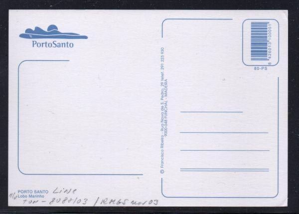 Ship Lobo Marinho Porto Santo Lines colour PC  unused