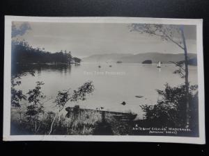 Cumbria: A Quiet Evening, Windermere - Old RP Postcard Pub by Abraham No.314a