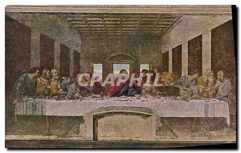 Postcard Former Leonardo da Vinci Cenacolo Convento di Milano S Maria delle G...