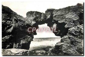 Postcard Modern Croix de Vie Vendee Zion Rocks of the Cote Sauvage the Devil'...