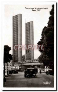 Postcard Old Paris International Exhibition in 1937 Porte De La Place De L & ...