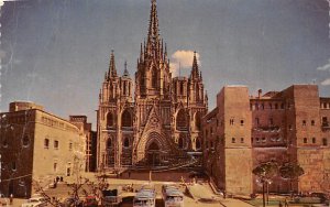 The Cathedral Barcelona Spain Unused 