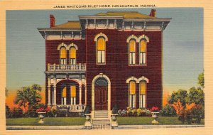 James Whitcomb Riley Home Indianapolis, Indiana IN