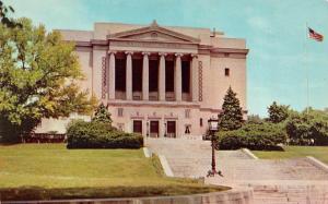 DAYTON, OH Ohio        THE MASONIC TEMPLE        Chrome Postcard