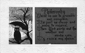 Owl Philosophy 1911